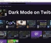 Dark Mode on Twitch